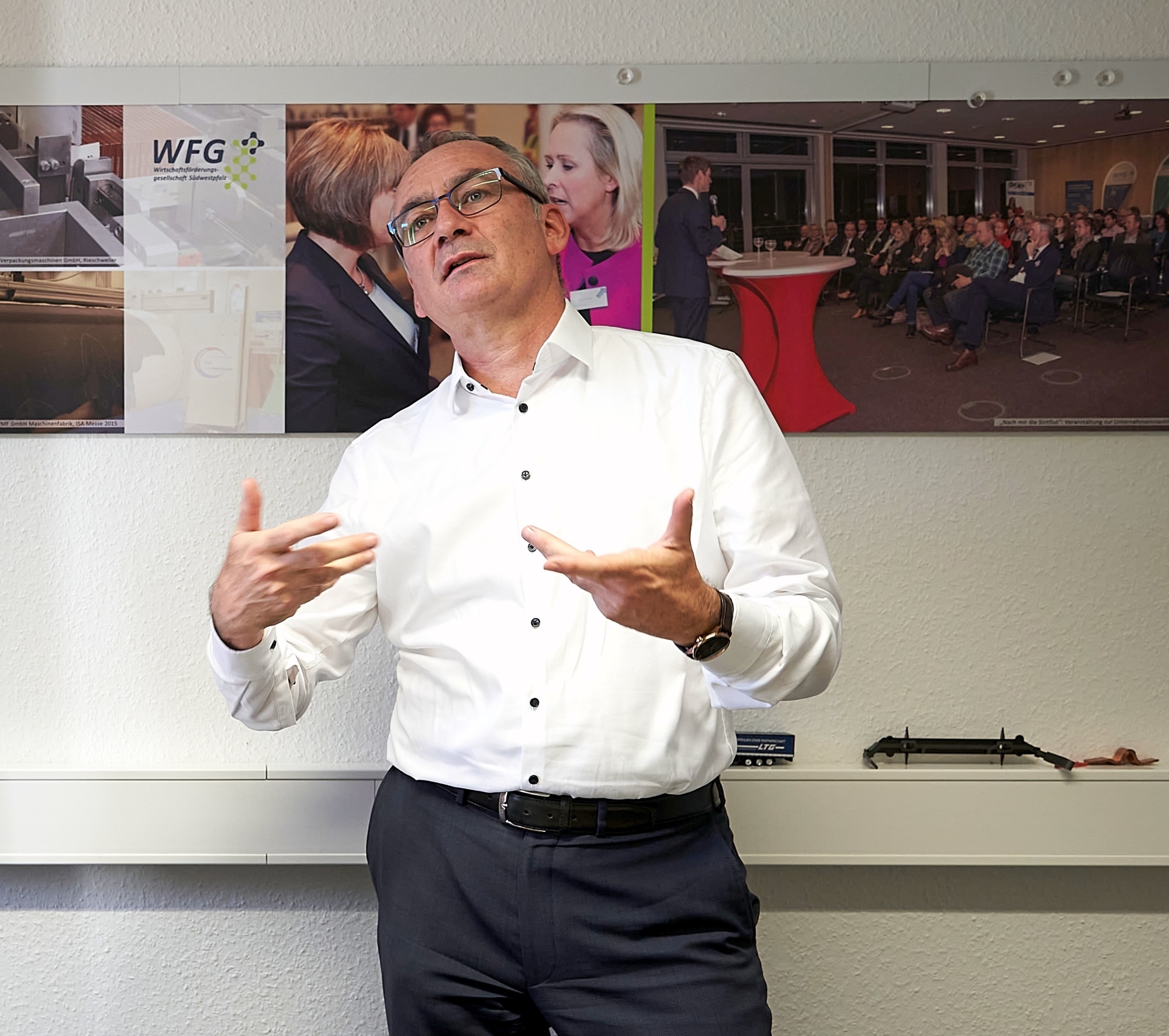 Uwe Schwab gibt mit seinen Impulsen den Mut für die Existenzgründung im Nebenerwerb