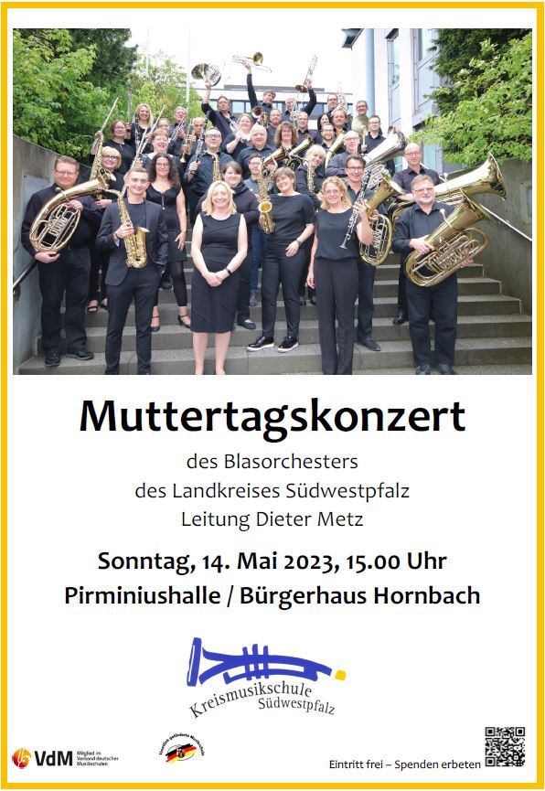 Das Blasorchester der Kreismusikschule