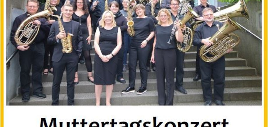 Das Blasorchester der Kreismusikschule