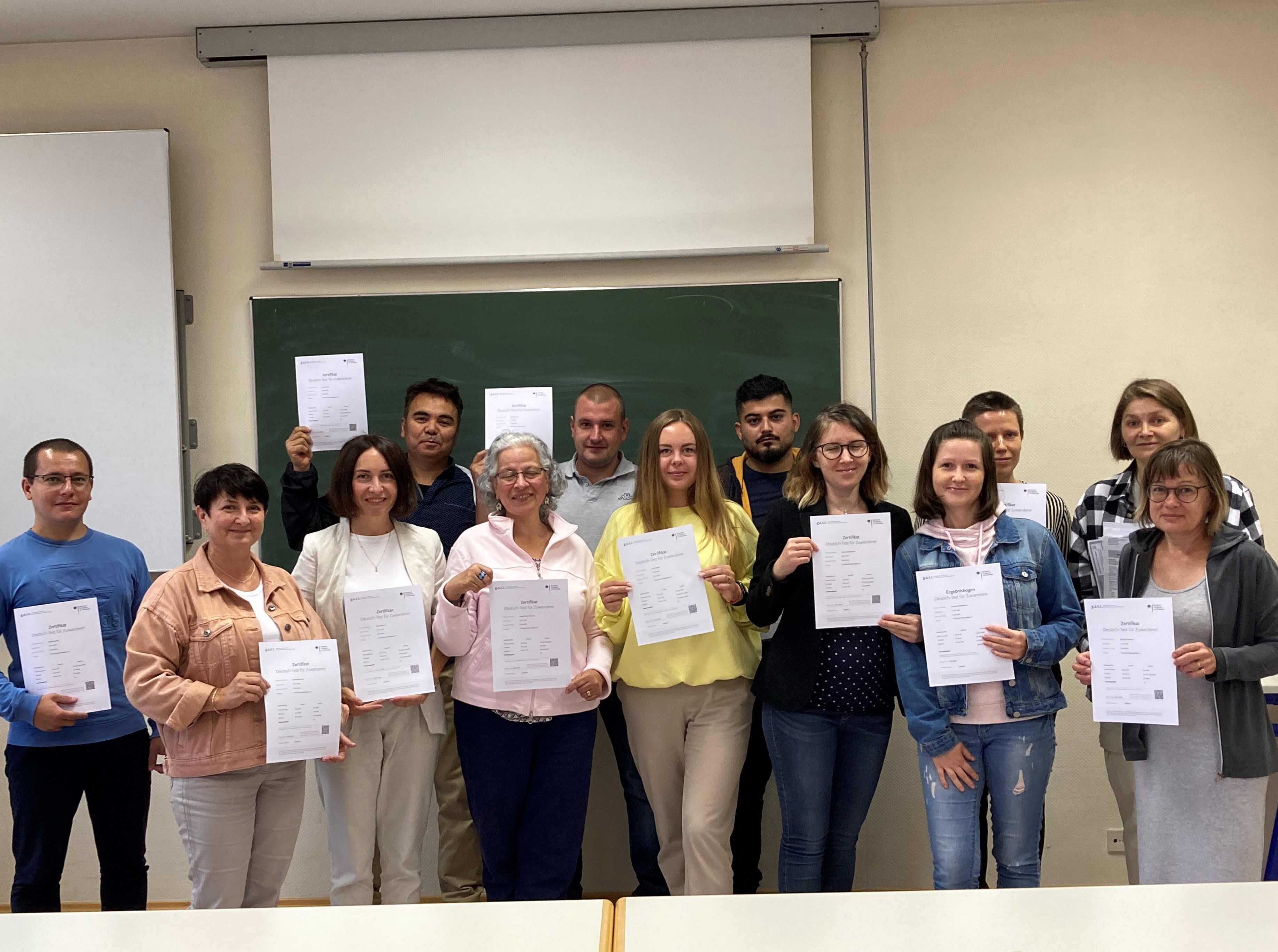Integrationskurs bestanden