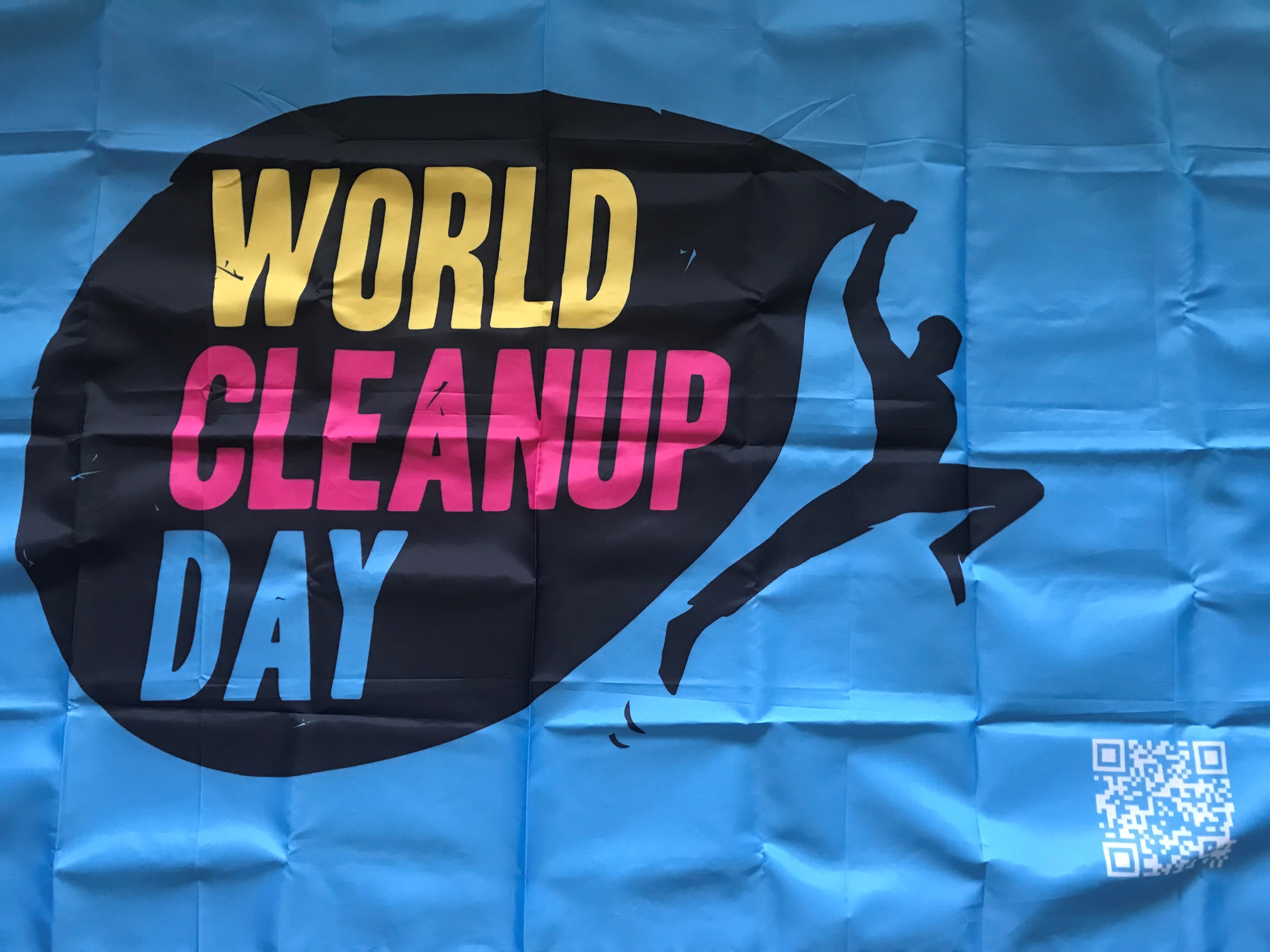 WCD-Flagge aus recycelte PET-Flaschen 