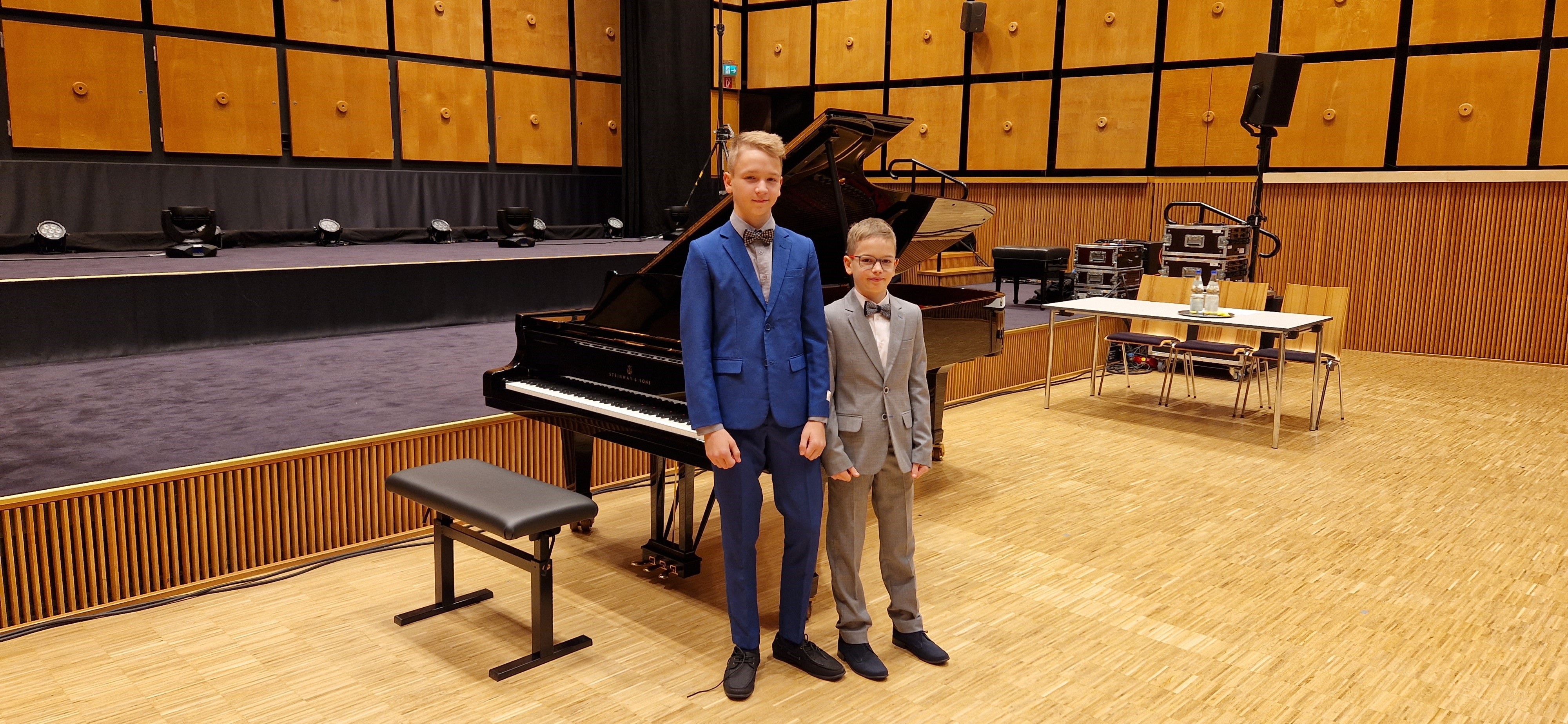 Preisträger: (v. l. n. r.) Jan und Adam Gorzedowski