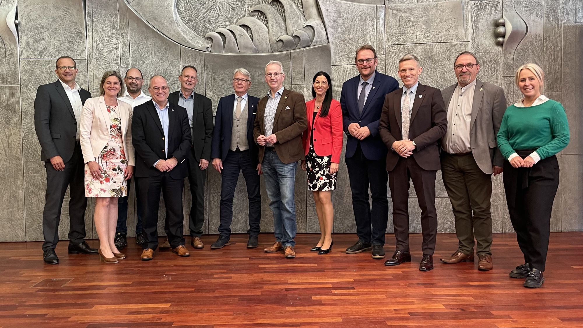 Die Gründungsmitglieder des Vereins Ärzte für die Westpfalz e.V. 