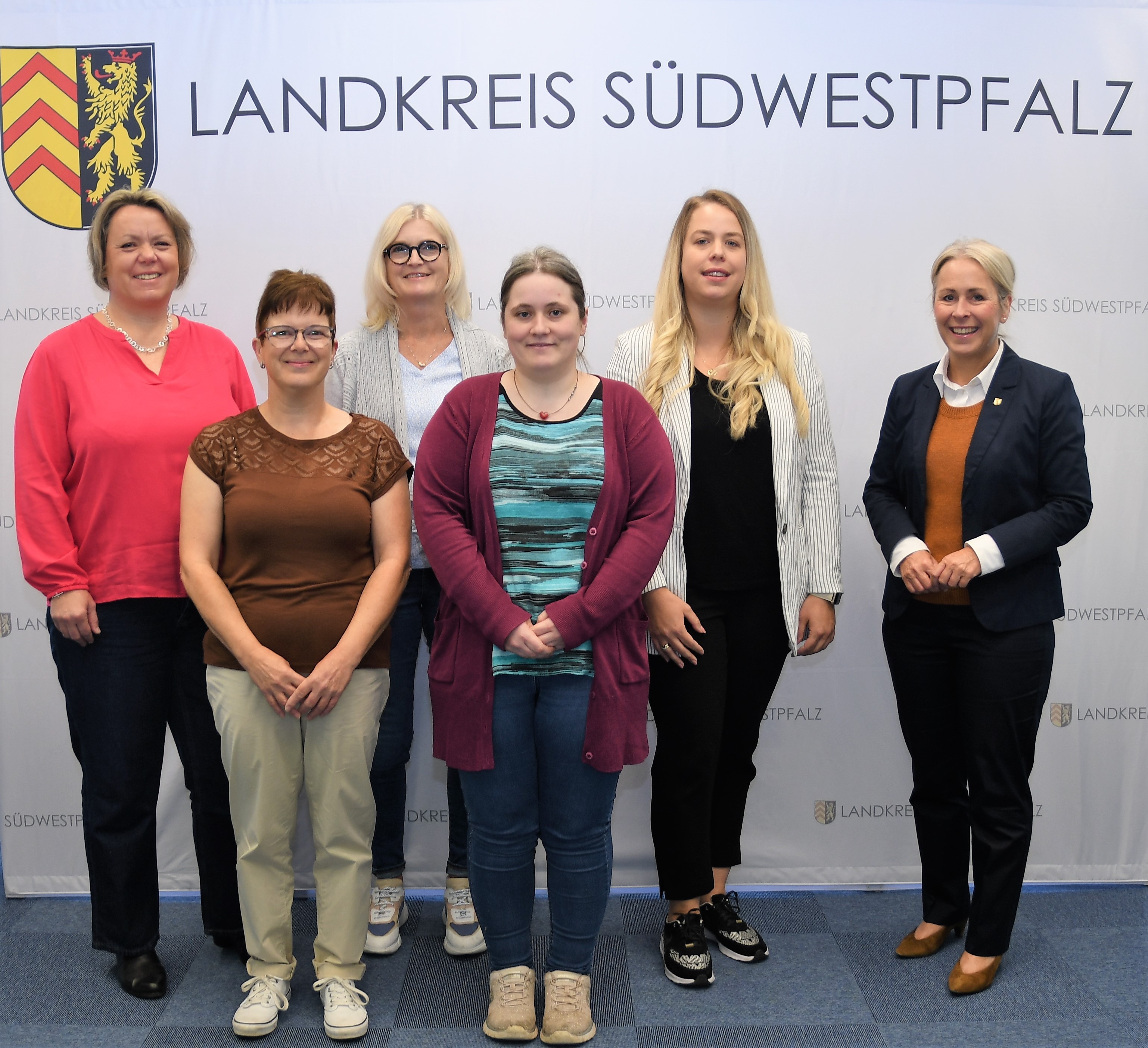 Neue Mitarbeiterinnen der Kreisverwaltung 