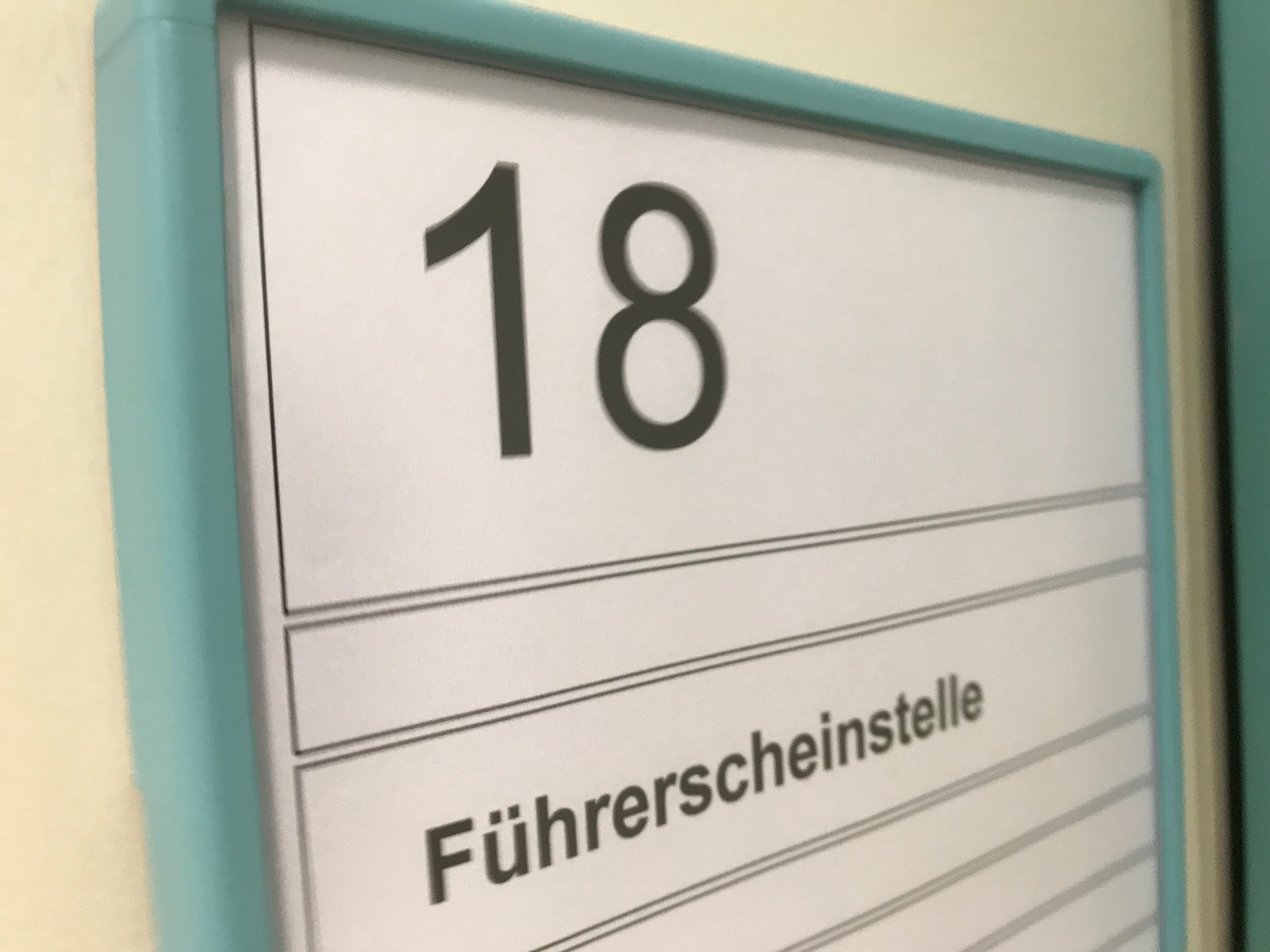 Führerscheinstelle der Kreisverwaltung