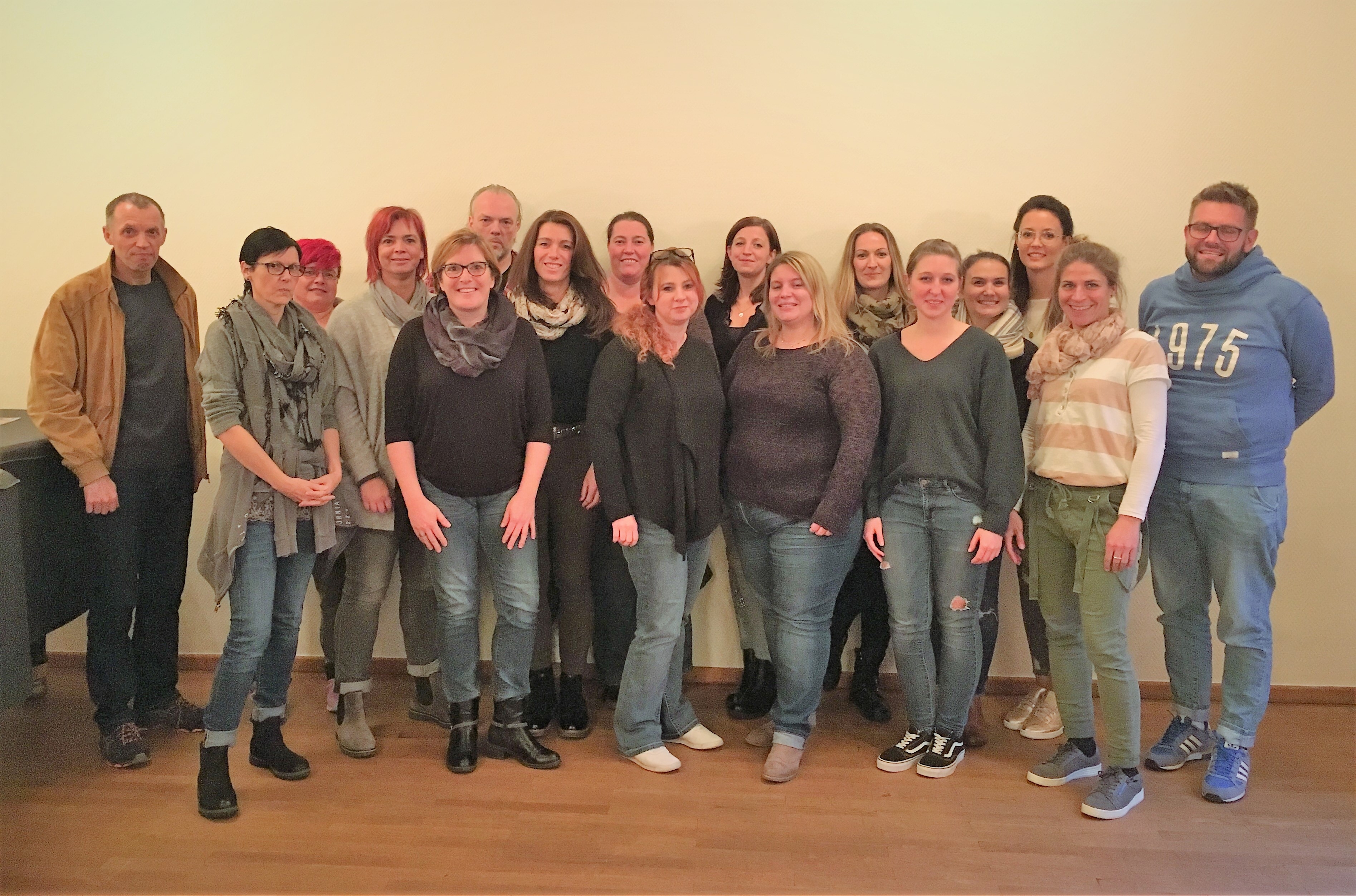 Die erfolgreichen Absolventen der Praxisanleitung