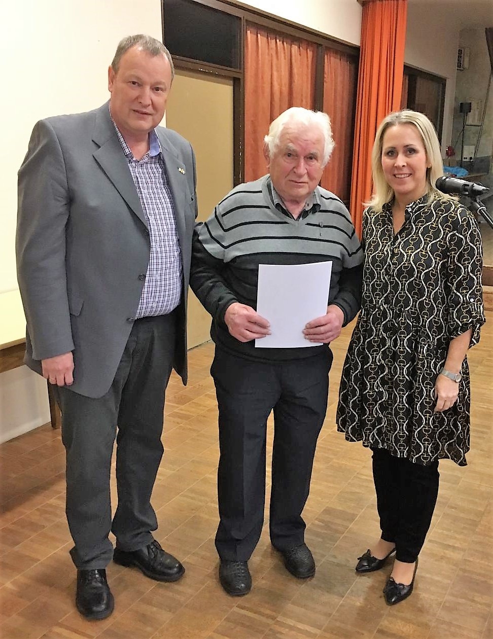 Landesehrennadel für Willi Keller