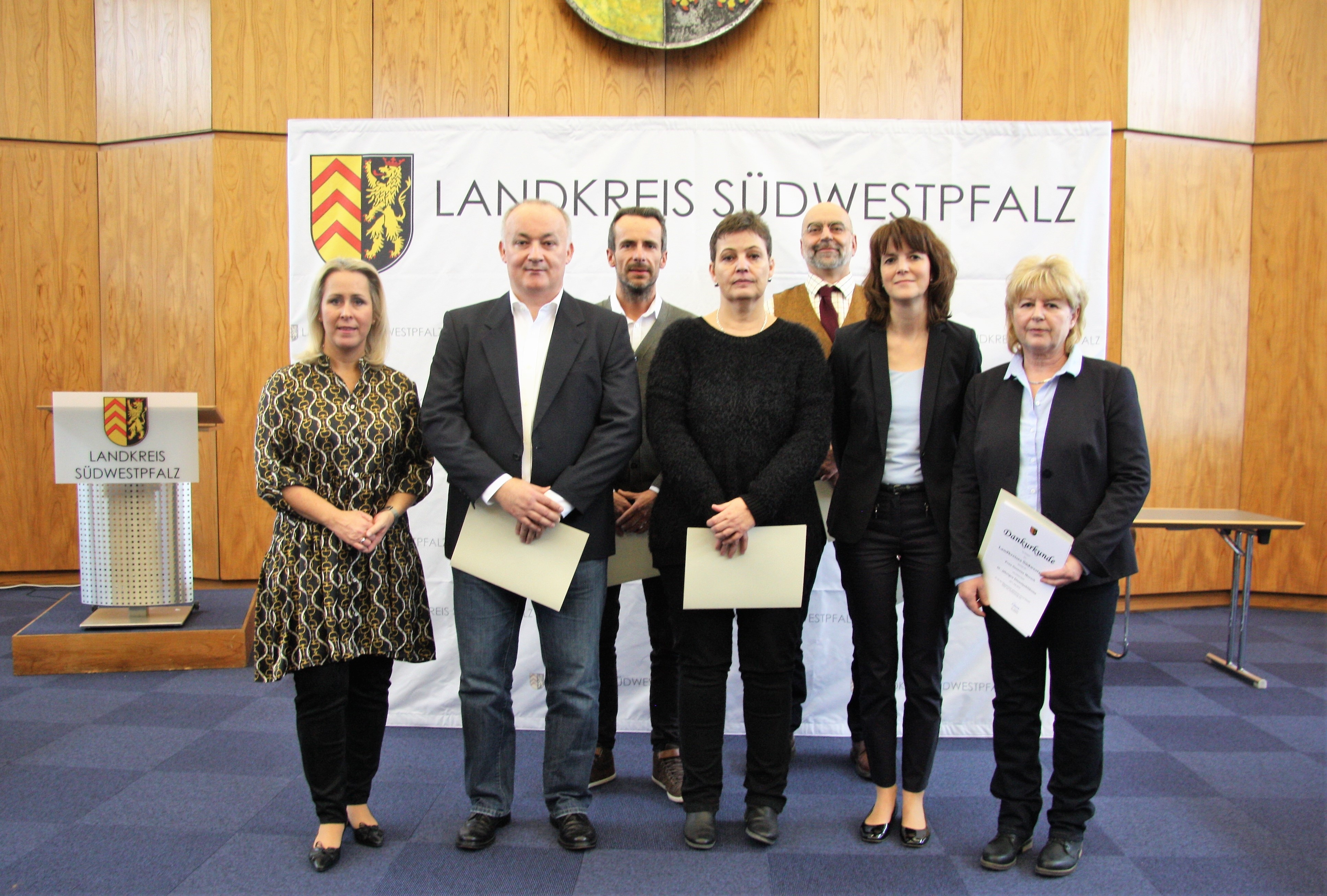 Jubilare mit 25jährigen Dienstjubiläum