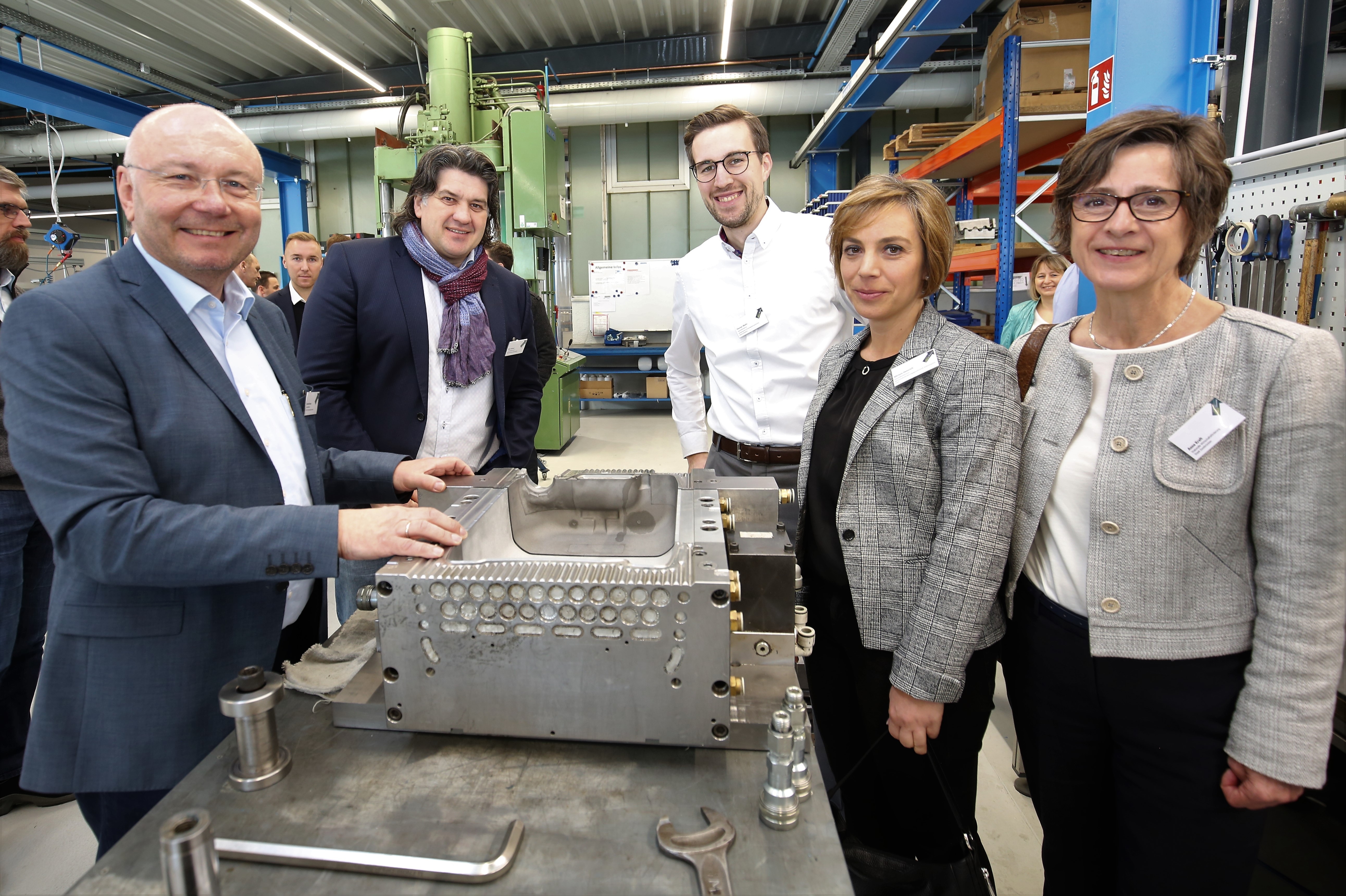 Unternehmerfrühstück bei der POLY-TOOLS bennewart GmbH in Donsieders