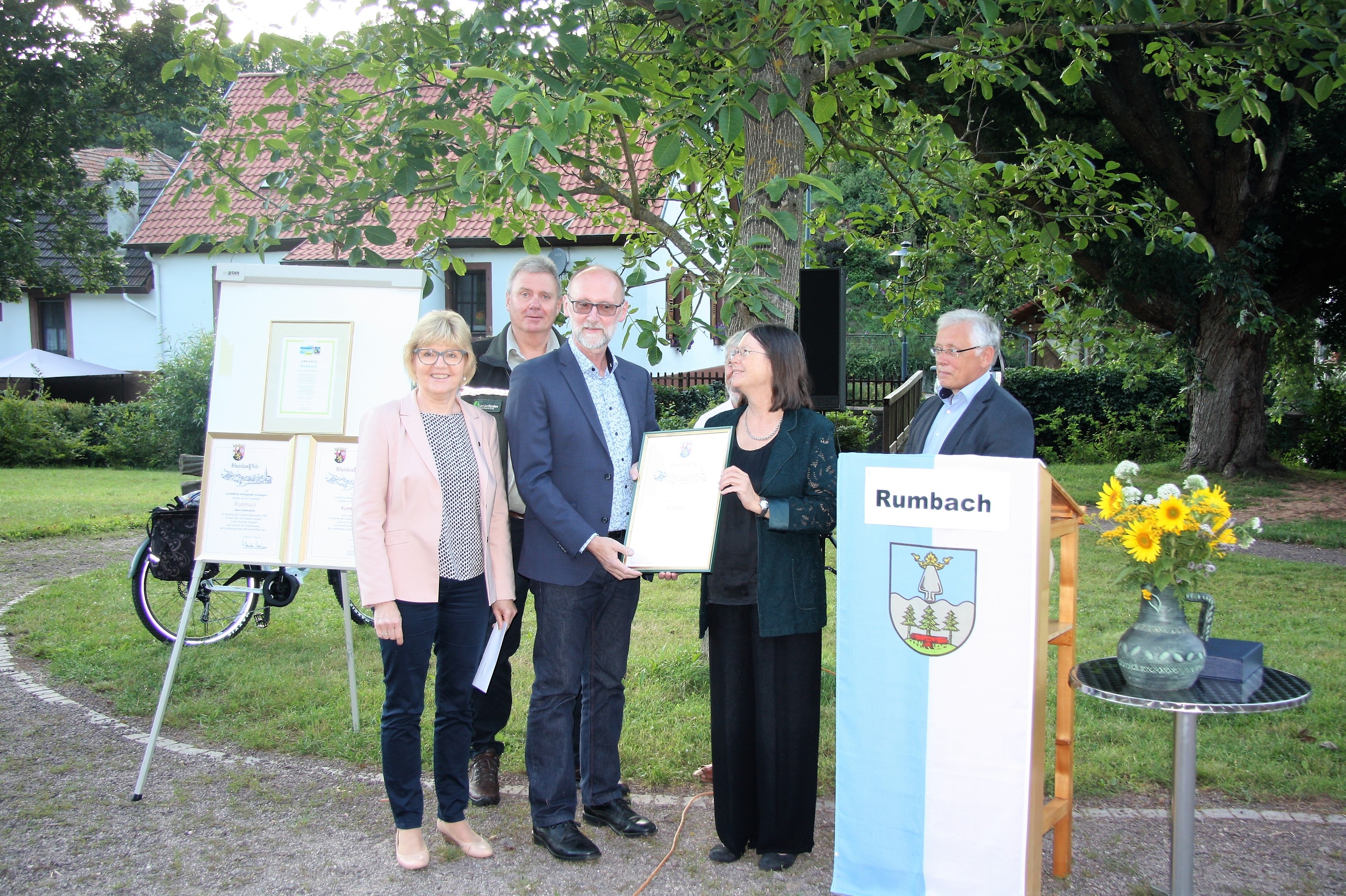 Sonderpreis wegen großen Engagements für vorbildliche ökologische Leistungen