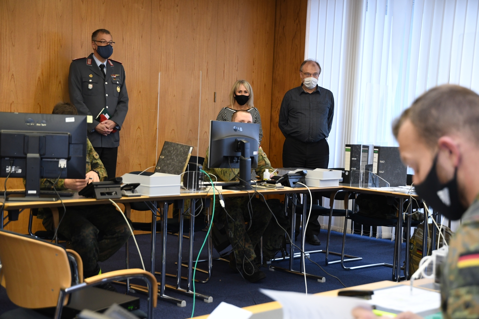 Antrittsbesuch Landeskommando Rheinland-Pfalz in der Kreisverwaltung