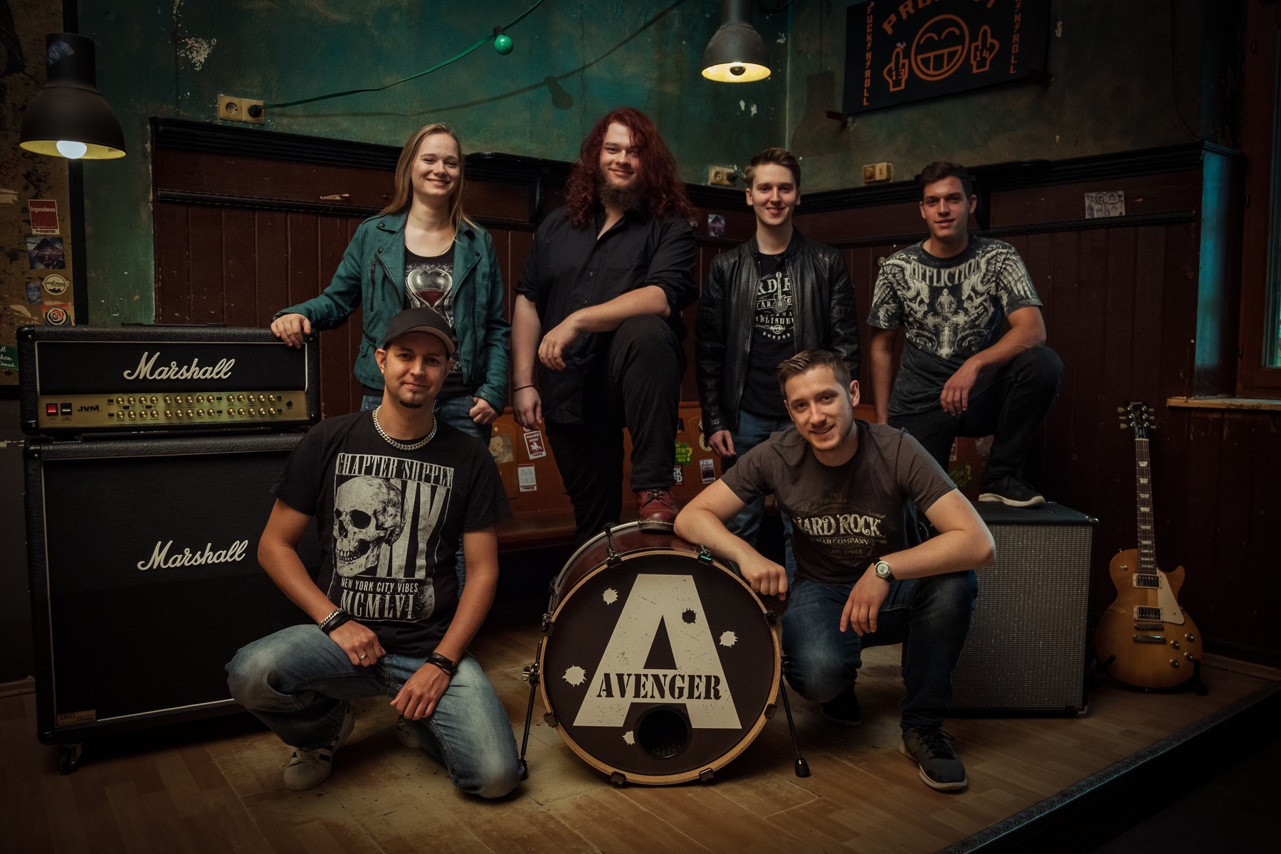 Die Rockband Avenger - ein Kind der Kreismusikschule