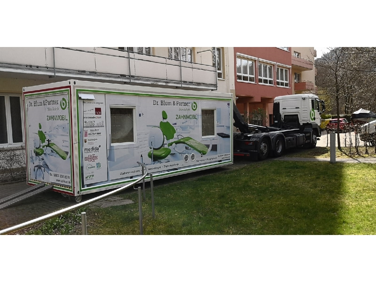 Erster Einsatz im Azurit LKW